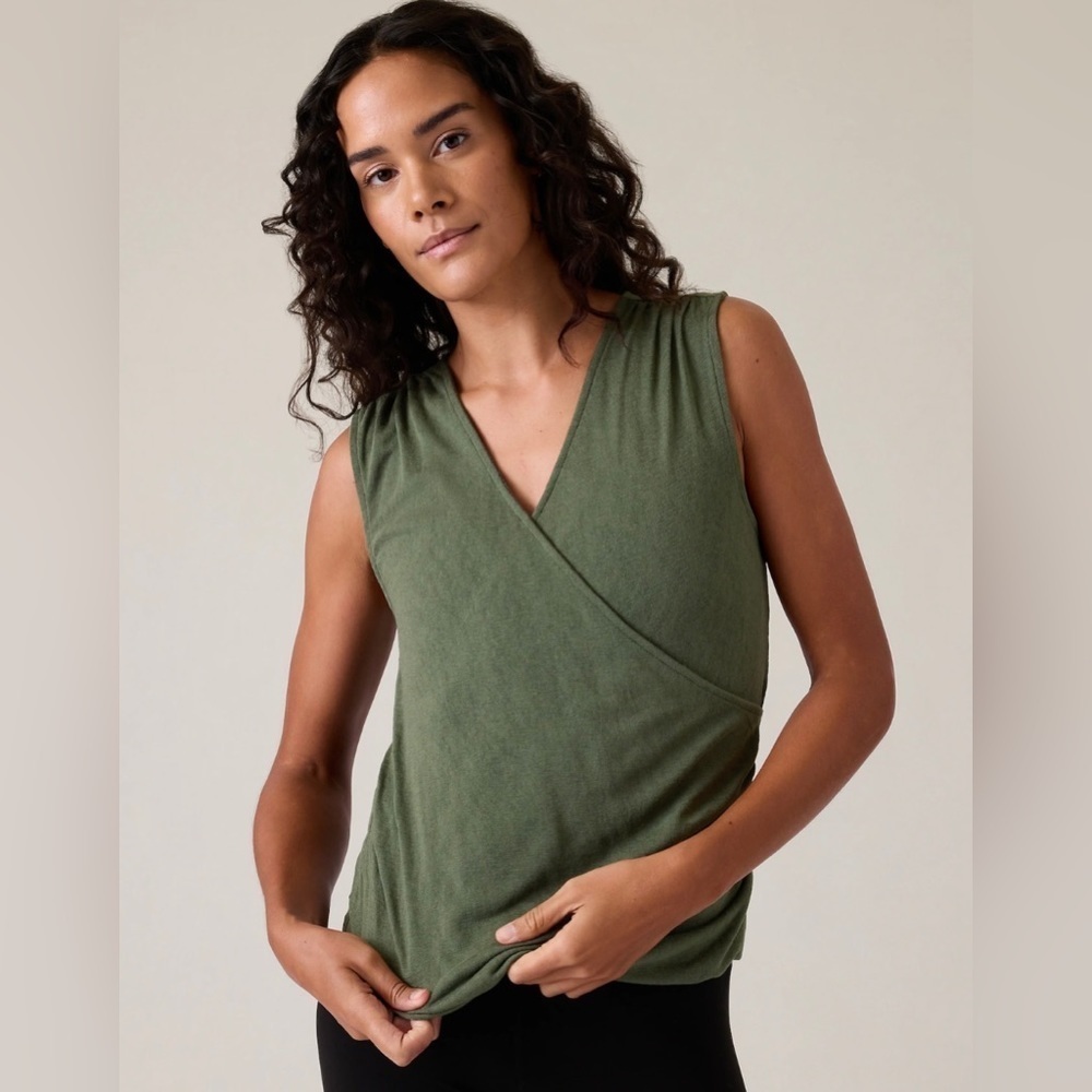 Athleta Breezy Wrap Tank